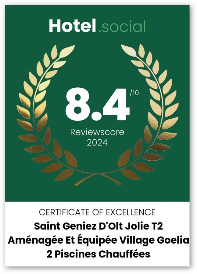 Saint Geniez D'Olt Jolie T2 Amenagee Et Equipee Village Goelia 2 Piscines Chauffees 外观 照片